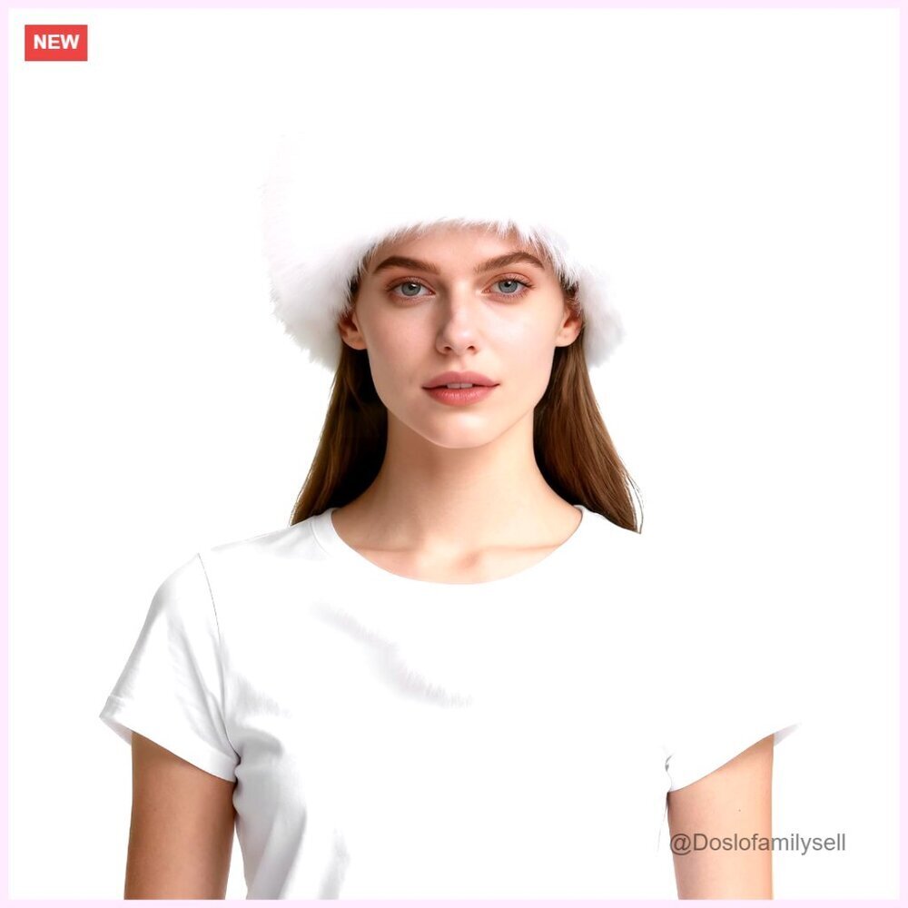 Faux Fur Headband Elastic Winter Accessory for Cold Weather